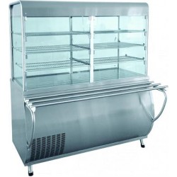 Прилавок-витрина холодильный ПВВ(Н)-70 М-С-ОК вся нерж. 210000805623