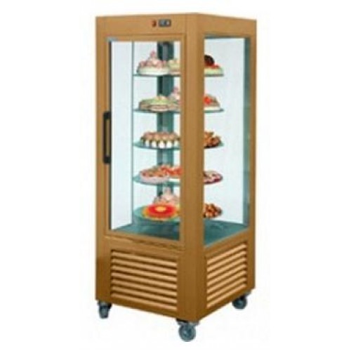 Шкаф холодильный Спутник СВ-700.4 (кондитерский, крутящ. полки) золотой