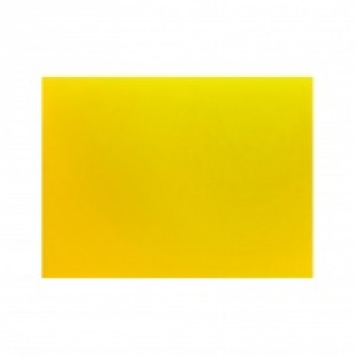 Доска разделочная 400х300х12 желтая полипропилен