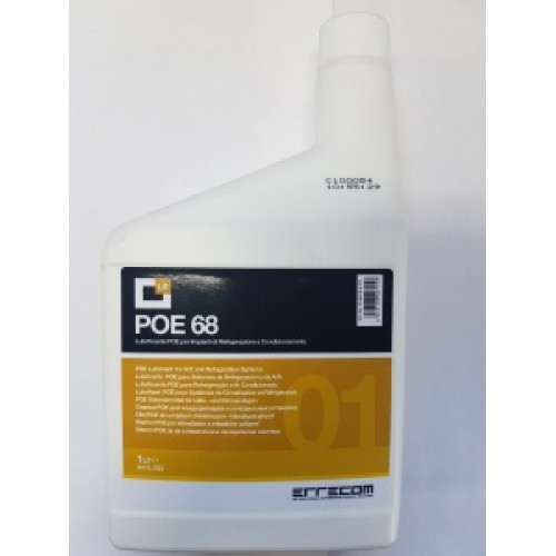 Масло синтетическое POE 68 1л Errecom OL6016.K.P2