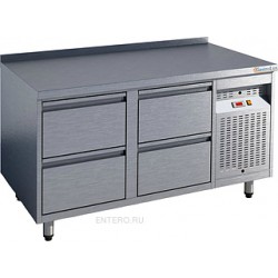 Стол холодильный Gastrolux СОБ2Г-136/4Я/S (внутренний агрегат)