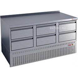 Стол холодильный Gastrolux СОН3-146/6Я/S (внутренний агрегат)