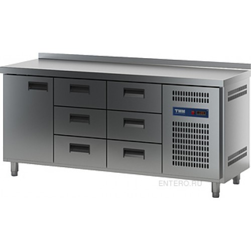 Стол холодильный ТММ СХСБ-К-2/1Д-6Я (1835x600x870) (внутренний агрегат)