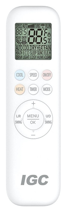 Настенная сплит-система IGC RAS-V18NQR