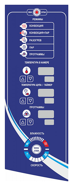Пароконвектомат Abat ПКА 10-1/1ПМ2-01