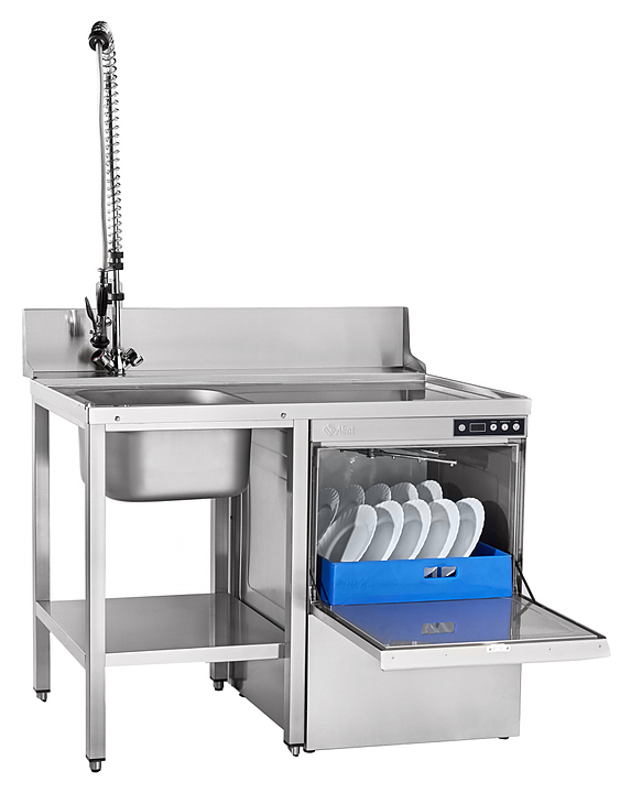 Посудомоечная машина с фронтальной загрузкой Abat МПК-500Ф-01