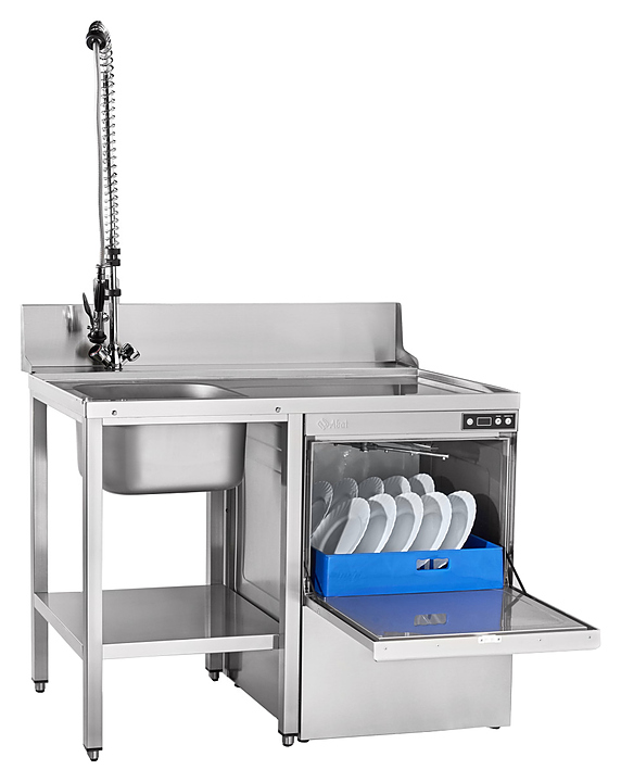 Посудомоечная машина с фронтальной загрузкой Abat МПК-500Ф